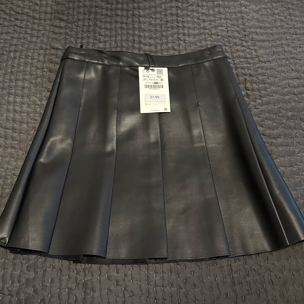 Faux leather Zara skirt